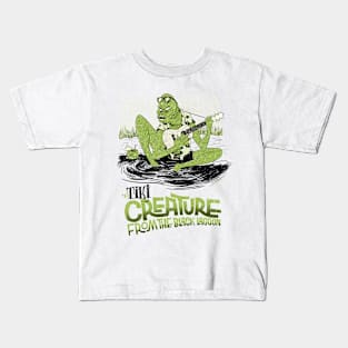 The Tiki Creature from the black lagoon Kids T-Shirt